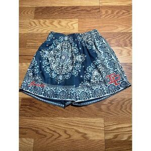 Inaka Power Men’s Bandana Print Mesh Shorts Large